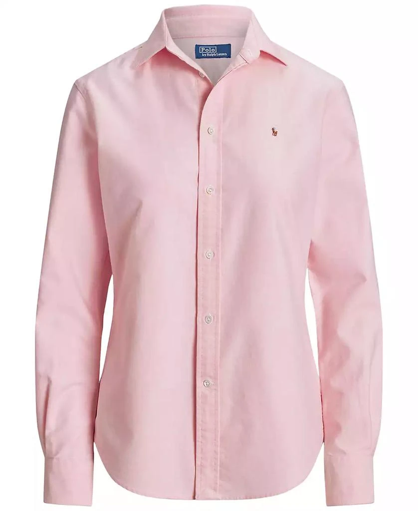 Ralph Lauren Women
s Slim-Fit Striped Oxford Shirt 5