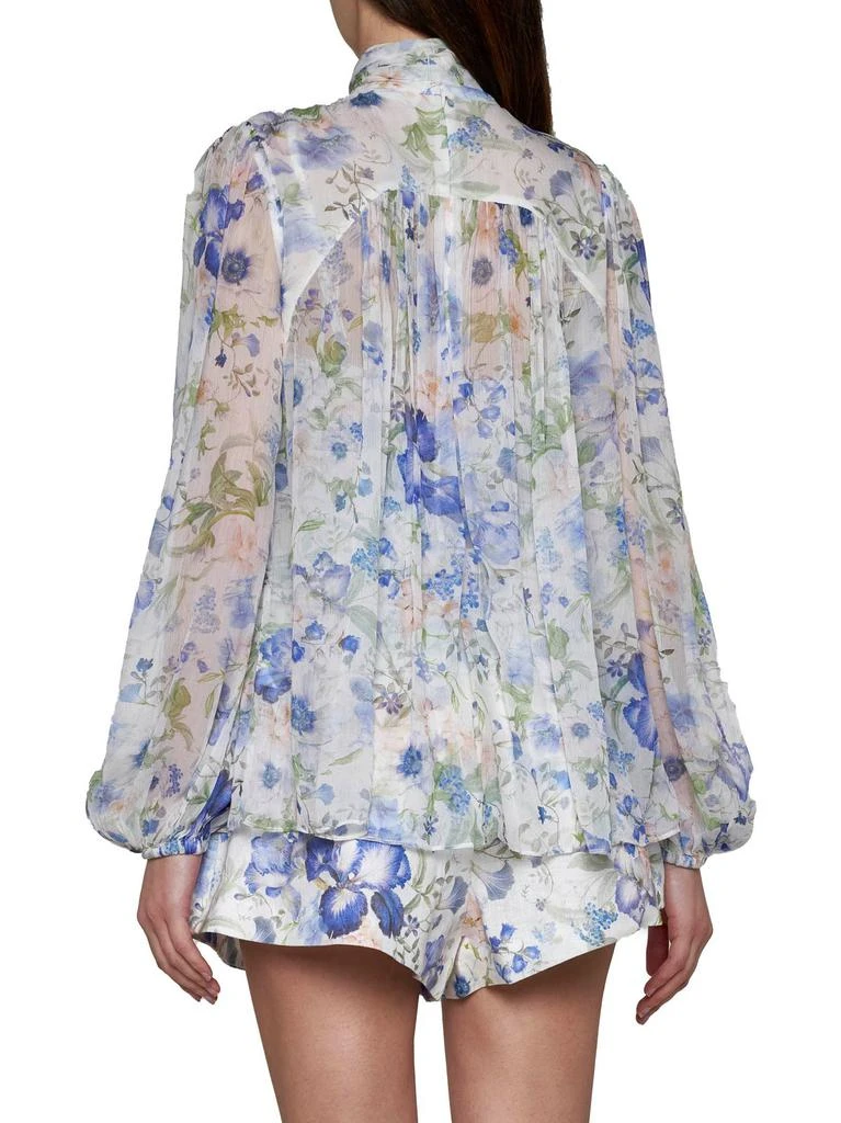 Zimmermann Zimmermann Natura Floral-Printed Long-Sleeved Blouse 3