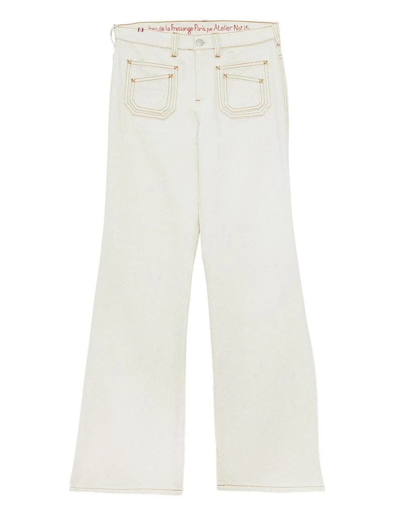 INES DE LA FRESSANGE Rica ecru jeans x Notify 1