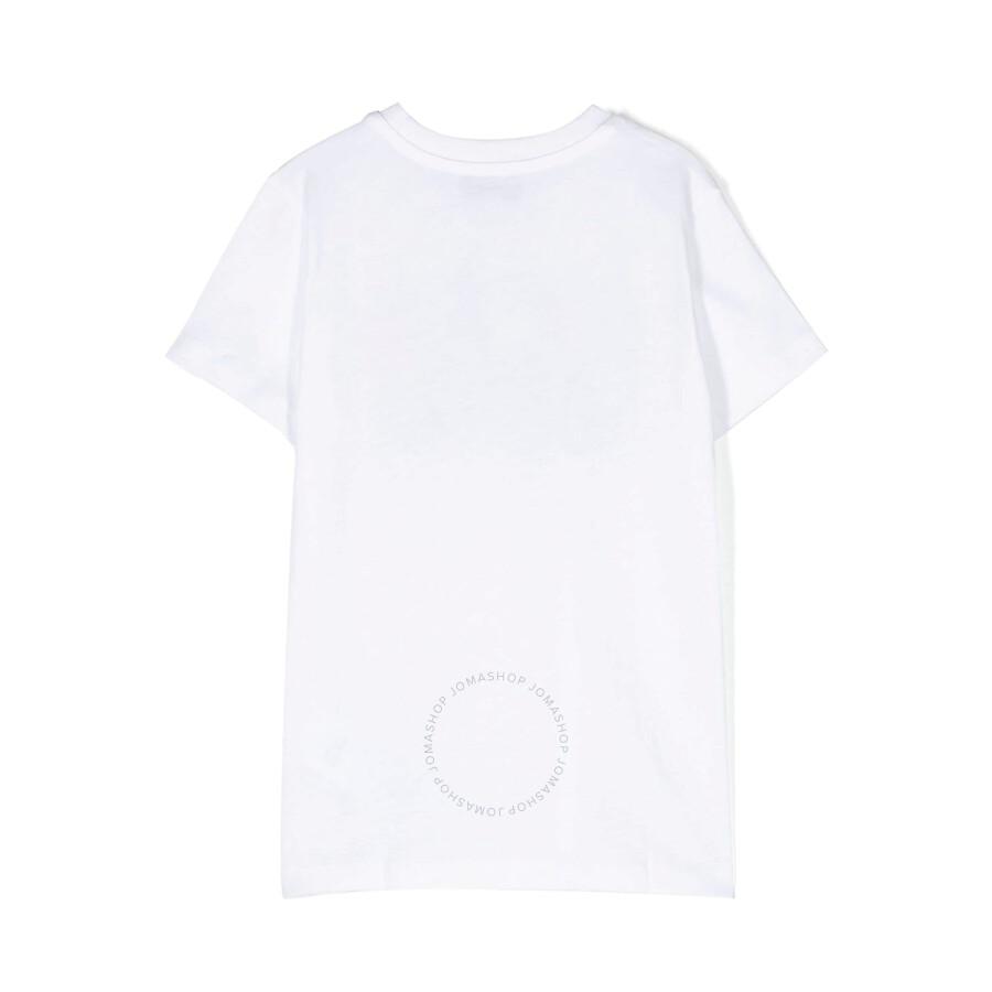 Moschino Kids Multi-Teddy Bears Cotton Logo T-Shirt