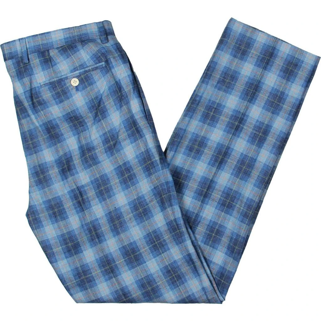 slim fit dress slacks Ralph Lauren Dress Pant Men's 36x32 Ultraflex Trouser Classic Fit Blue   Prime Buy Direct