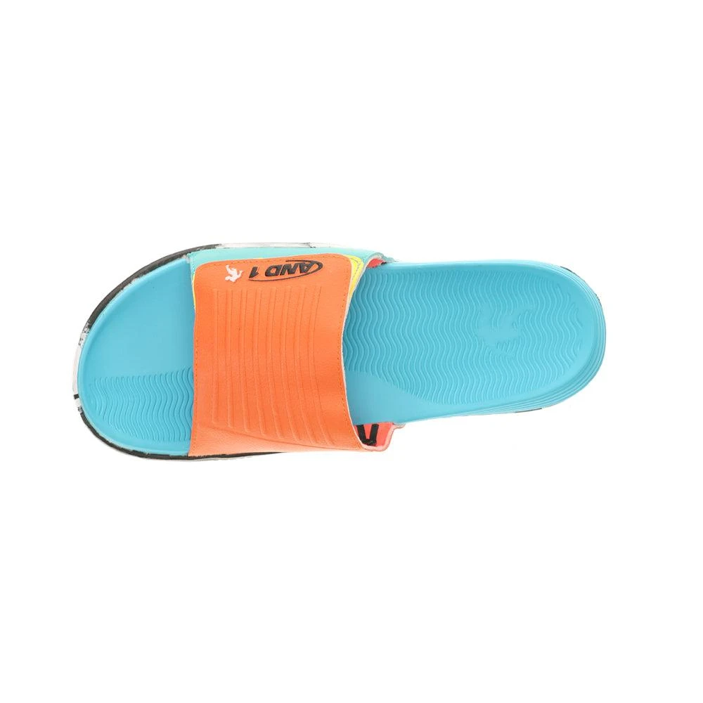 AND1 Nothing But Net Slide Sandals 4