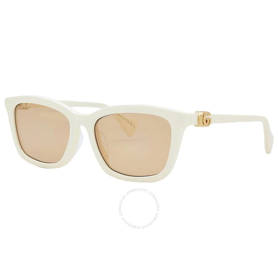 Gucci Pink Square Ladies Sunglasses GG1596SK 002 55 3