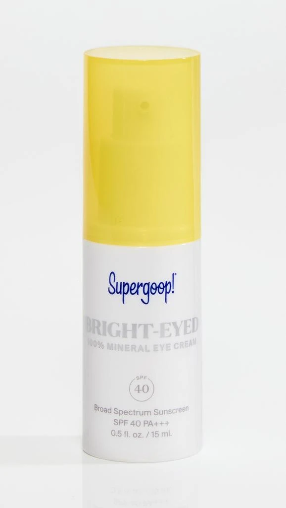 Supergoop Bright-Eyed 100% Mineral Eye Cream SPF 40 1