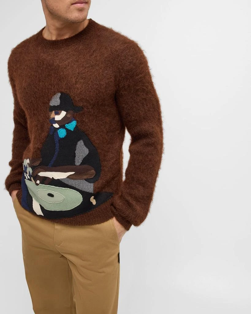 AMIRI Men's Fuzzy Turn Table Sweater 7
