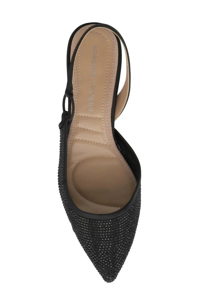 Adrienne Vittadini Snipe Slingback Rhinestone Pump 4