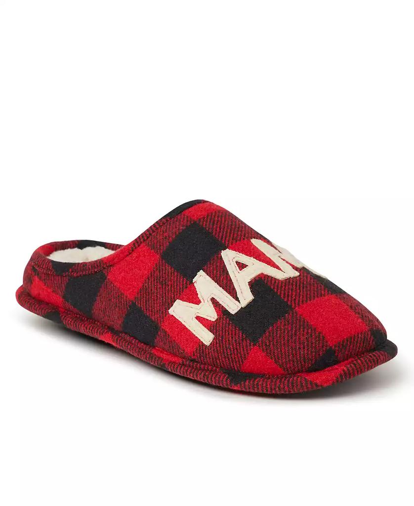 Dear Foams Family Plan Buffalo Check Slipper