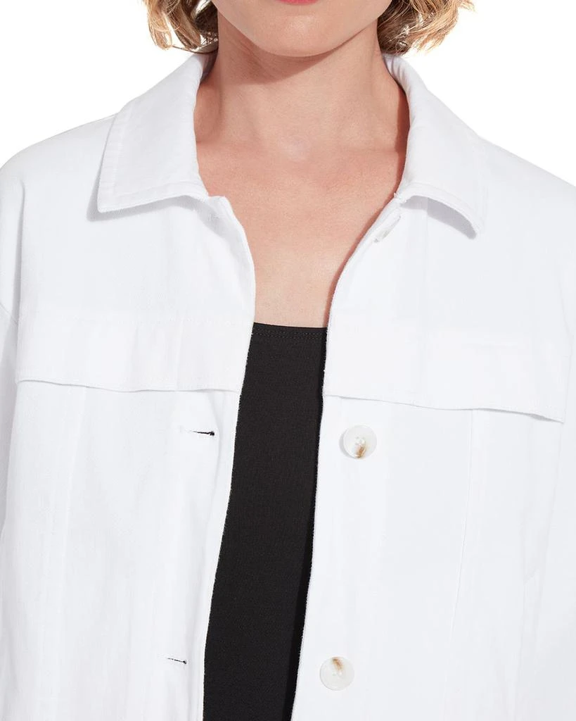 Lyssé Remi Three Quarter Sleeve Denim Jacket 4