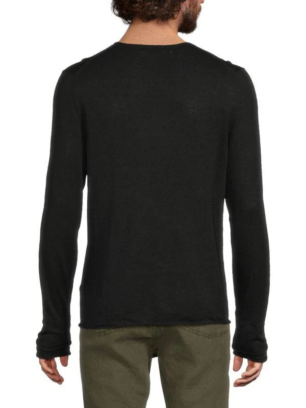 ZADIG & VOLTAIRE Veiss Linen Blend Henley 2