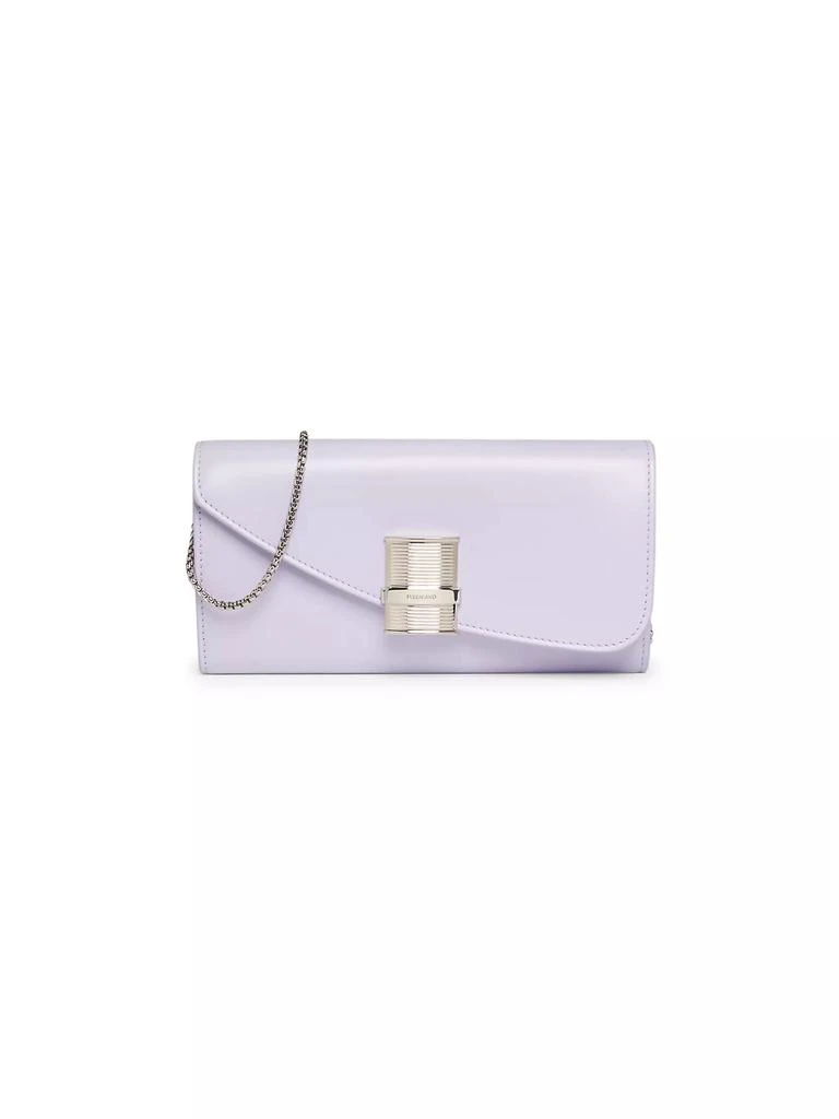 Salvatore Ferragamo Fiamma Chain Wallet 1