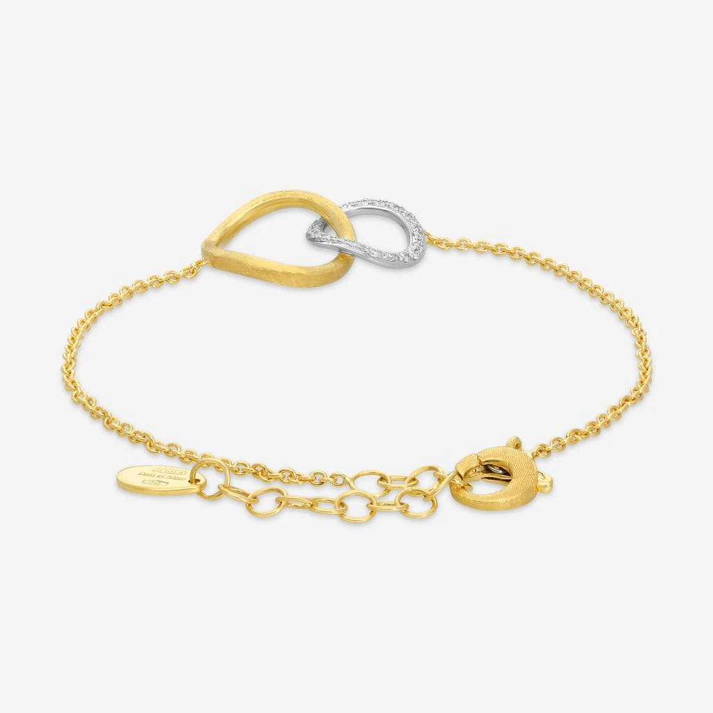 Marco Bicego Marco Bicego Jaipur Link 18K Yellow Gold & Diamond Chain Bracelet BB1674_B_YW_Q6 3