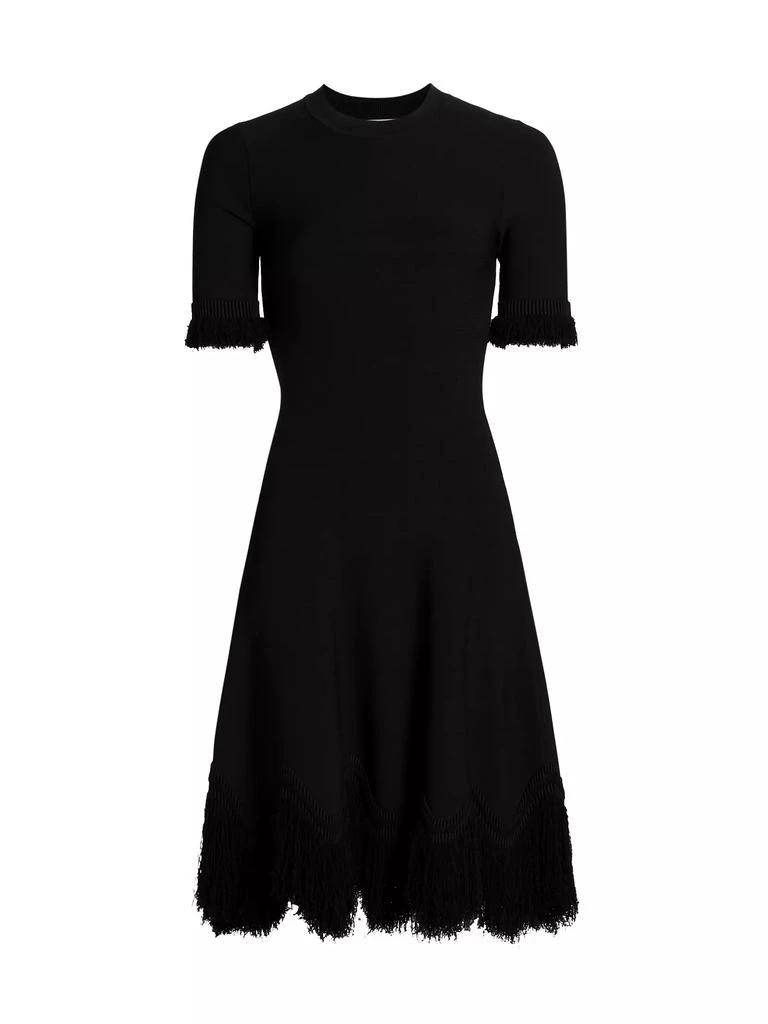 Vittoria Plush Fringe Knit Midi-Dress  On Sale Now with Up to 40% Off |  Discover Exclusive Deals & Savings at BeyondStyle  Authentic Ulla Johnson  women's apparel|short sleeve|contemporary|dresses|a-line|solid|Women's|crewneck|mini-length|women's  ...