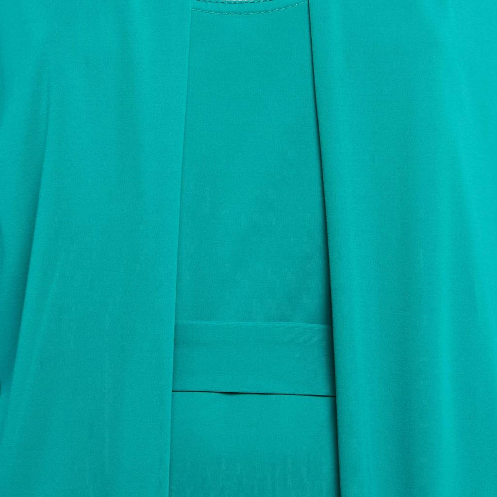 Hermes Hermes Green Jersey Belted Top M 3
