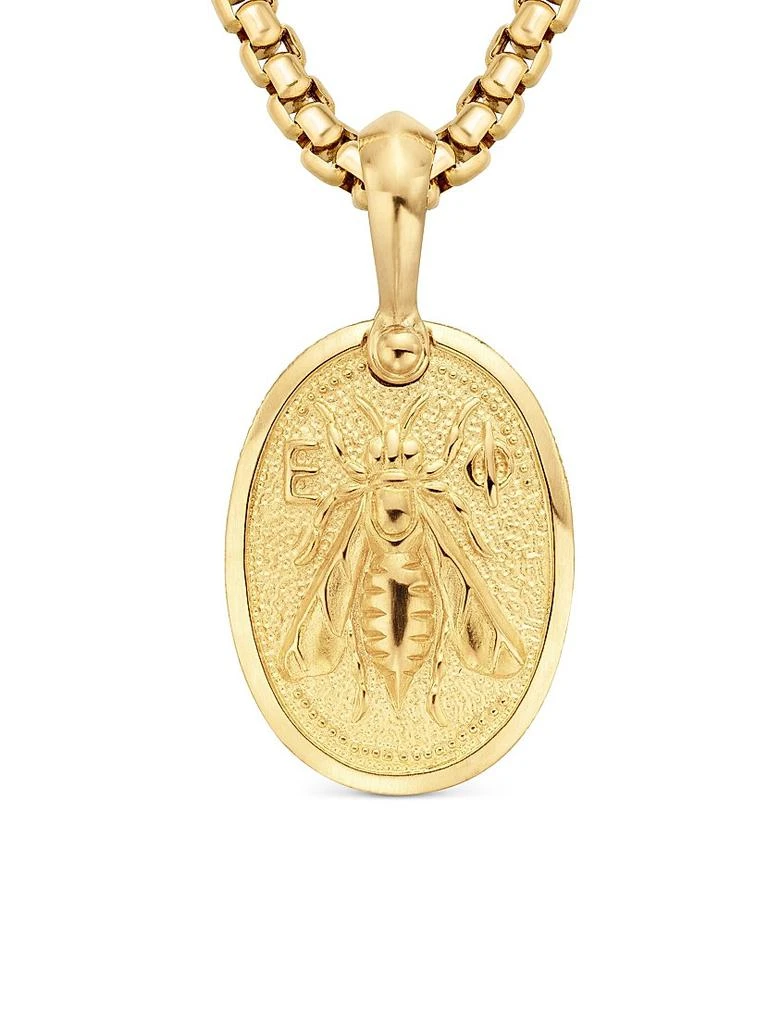 David Yurman Petrvs Bee Amulet in 18K Yellow Gold 5