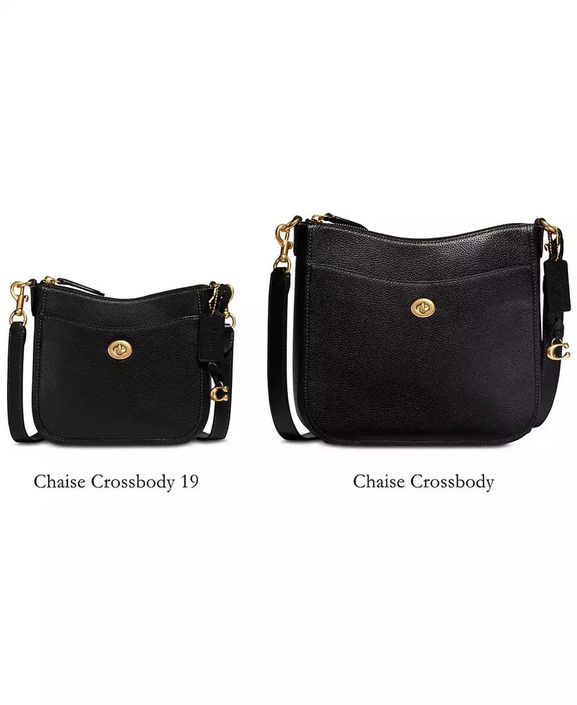 Coach Pebble Leather Chaise Crossbody 3