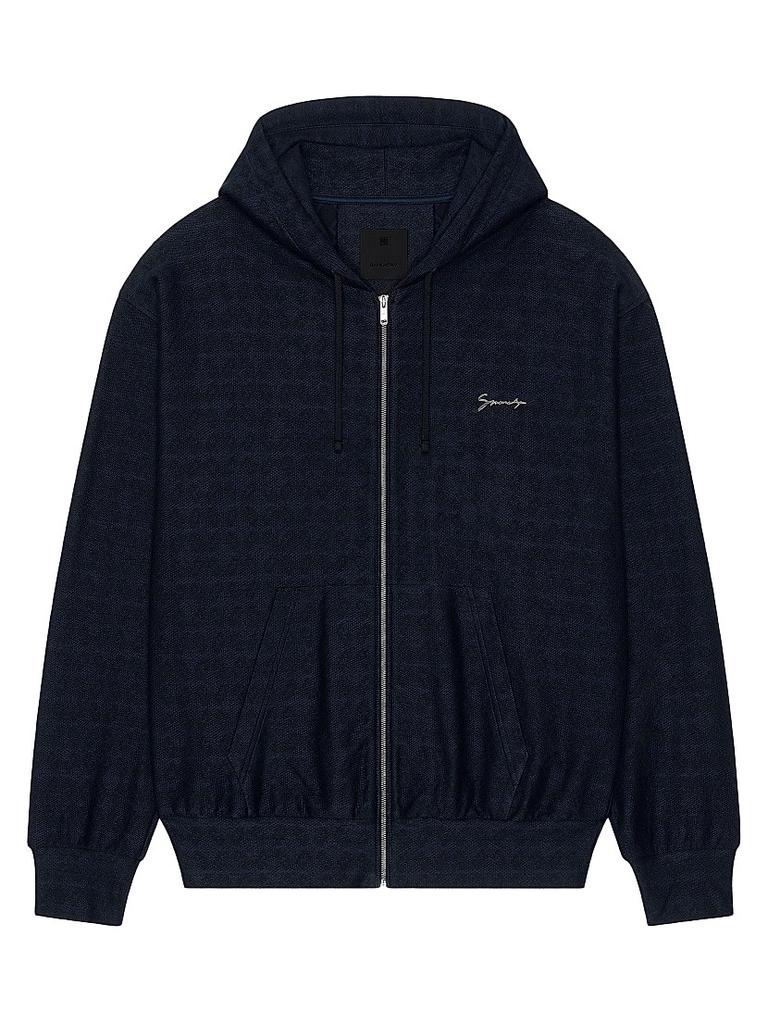 PRADA＊Cotton fleece and Re-Nylon hoodie フーディー＊送料込 Black/Black Cotton fleece and Re-Nylon hoodie | PRADA