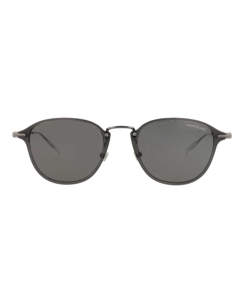 MontBlanc Round-Frame Injection Sunglasses 1