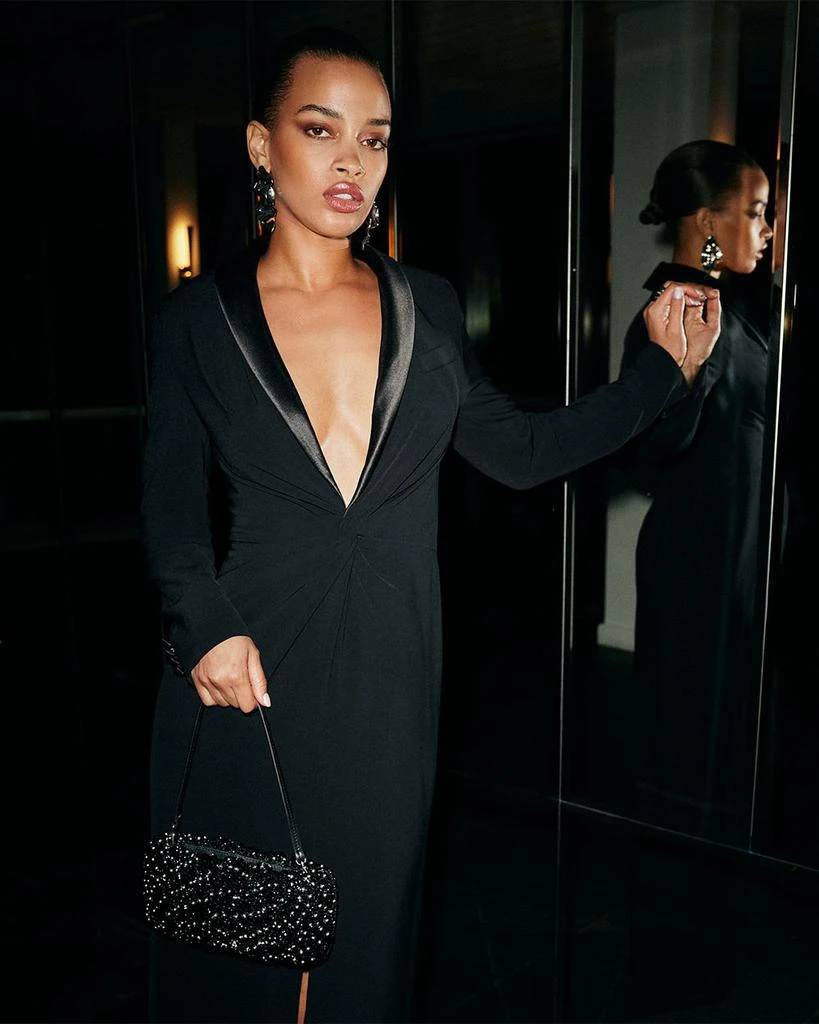 Ralph Lauren Tuxedo Style Column Gown 7