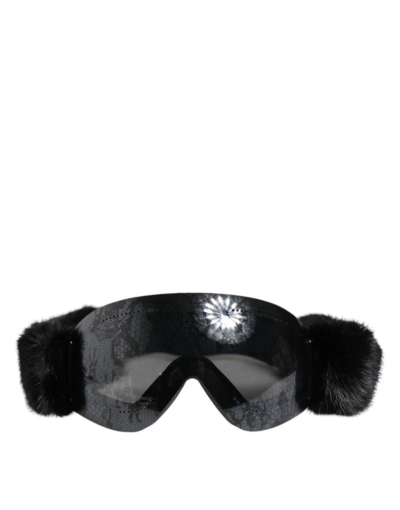 Dolce & Gabbana Bi0759 Lace Mirro Ski Goggles Mask Women's Sunglasses 1