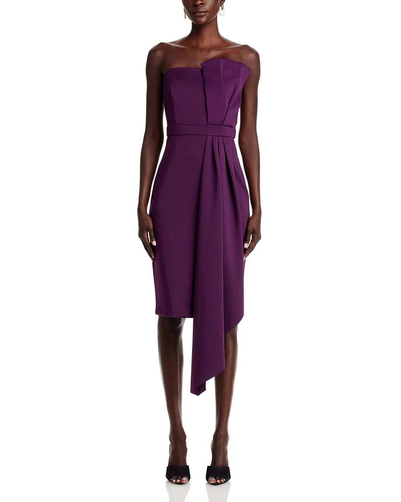 Eliza J Asymmetric Draped Dress 7