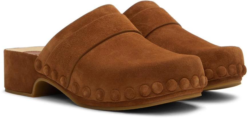 Chloé Tan Joy Clogs 4