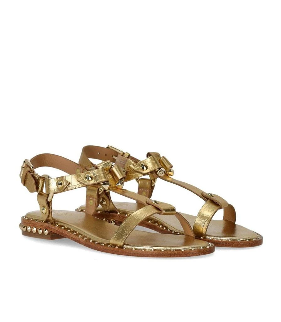 Ash Ash Patsy Gold Flat Sandal 2