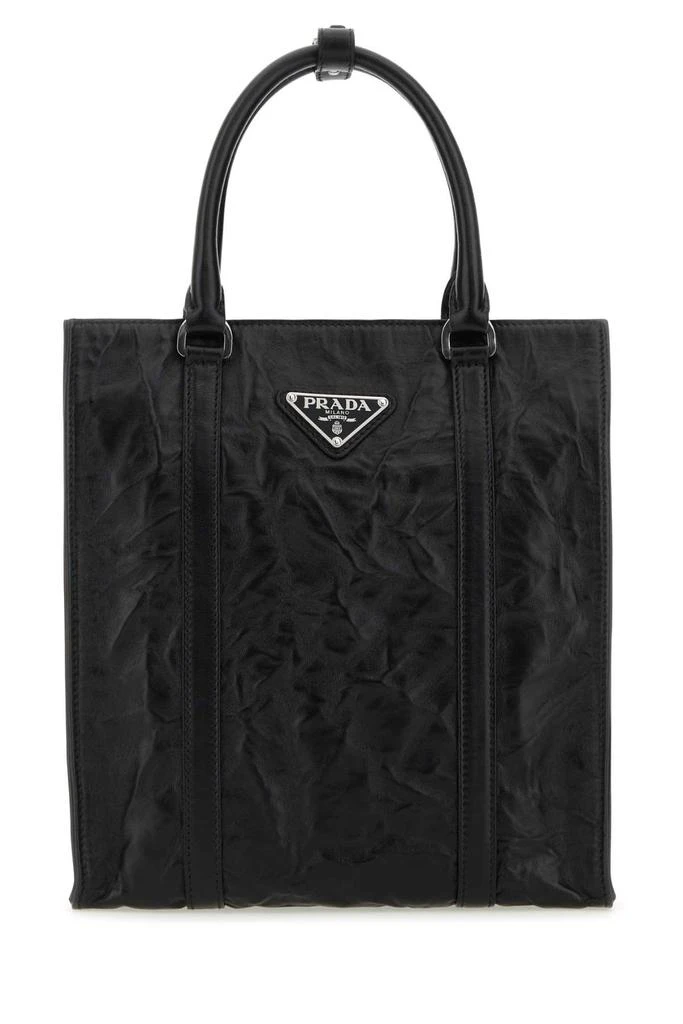 Prada Prada Logo-Plaque Handbag 1