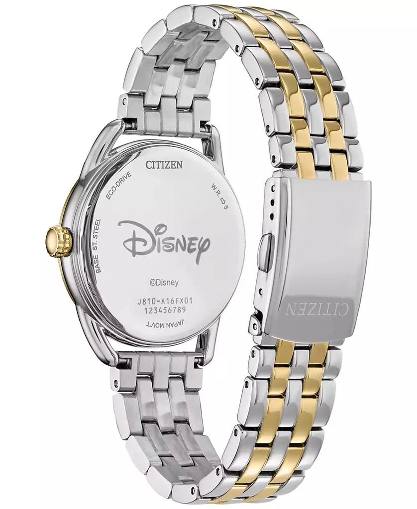 Citizen Eco-Drive Women's Disney Empowered Minnie Mouse Two-Tone Stainless Steel Bracelet Watch 36mm 3