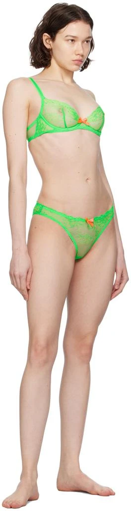 L'Agent by Agent Provocateur Green Isedora Briefs 4