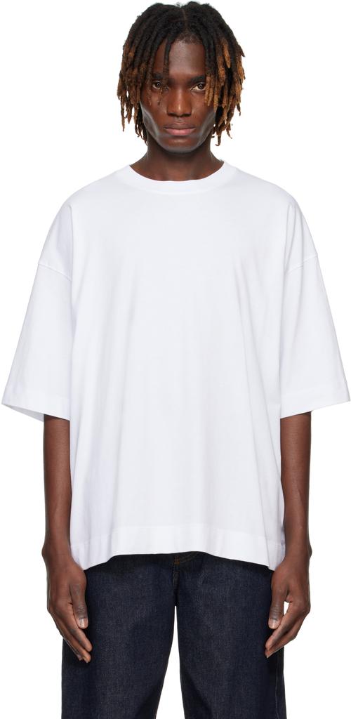 Shop Gray Sheer Draped T-shirt on Sale at BeyondStyle – Get
