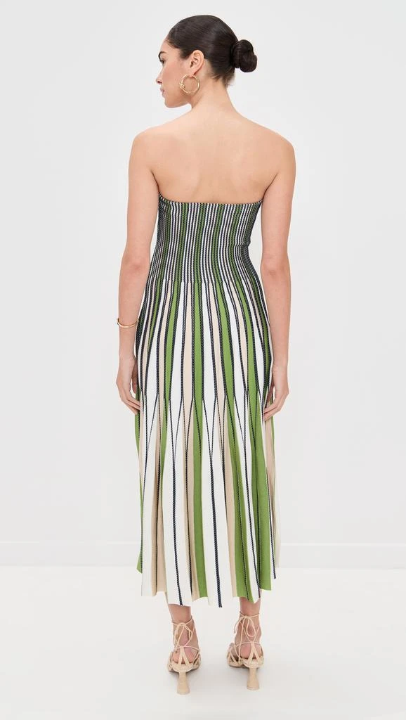 black midi dress sheer sleeves Atlas Midi Dress in Chiffon with Pleats and Sheer Sleeves – THEO The Label