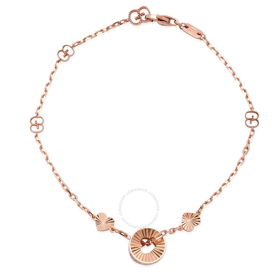 Gucci Icon 18kt Rose Gold heart bracelet - YBA729383001 1