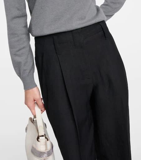 Brunello Cucinelli Twill straight pants 4