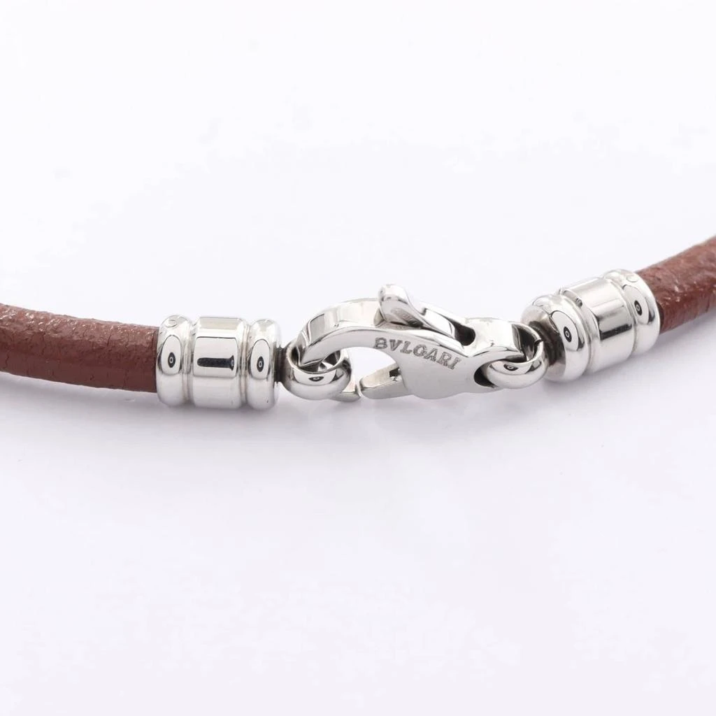 BVLGARI Leather Choker (Pre-Owned) 3