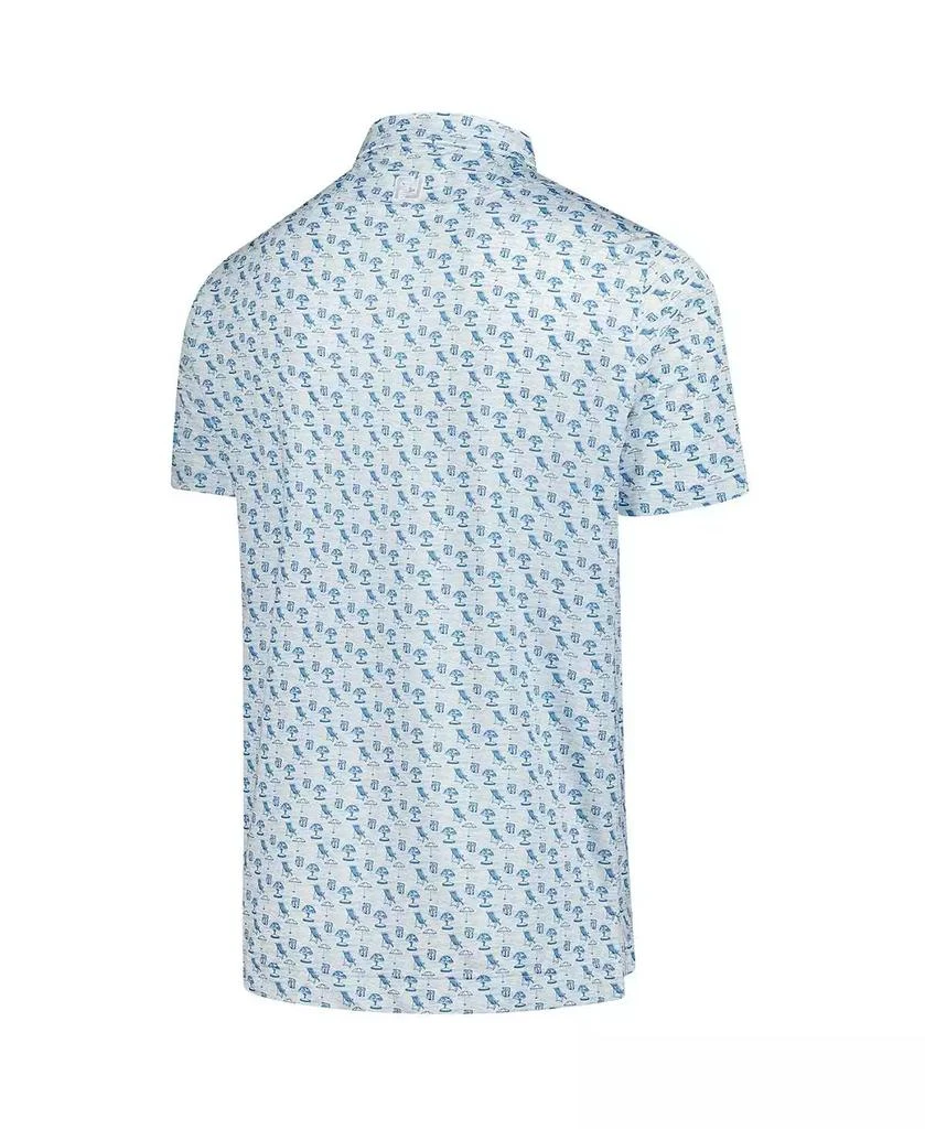 FootJoy Men's White THE PLAYERS ProDry All Over Print Polo Shirt 3