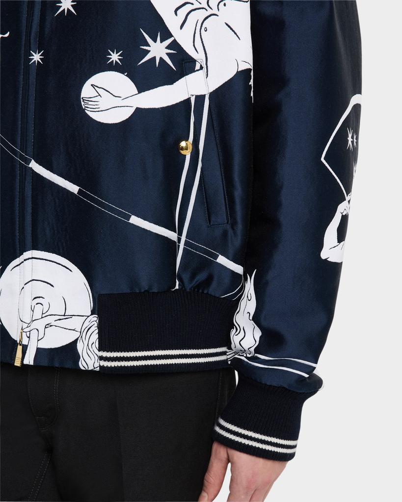 Thom Browne Men's Olympic Constellation Blouson Jacket - Jackets