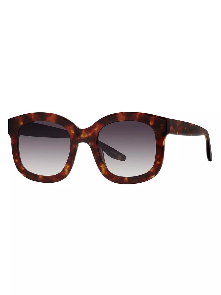 Barton Perreira Quannah 52MM Square Sunglasses