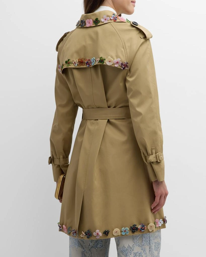 Libertine Button Town Belted Trench Coat 5