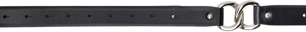 Toga Pulla Black Ring Chain Belt
