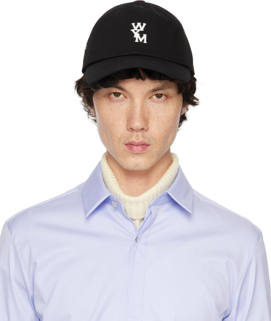 Wooyoungmi Black Logo Ball Cap