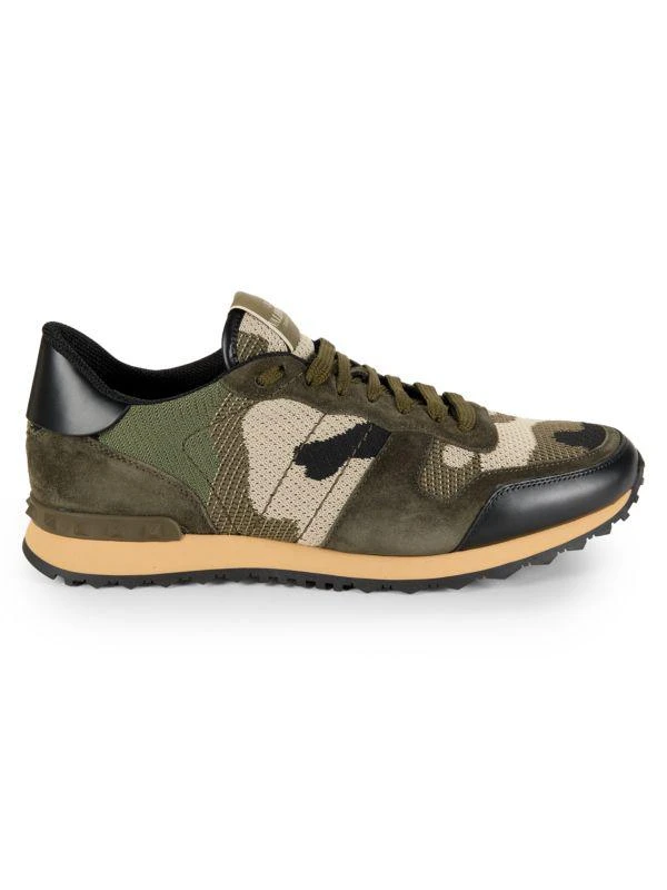 Valentino Camouflage Low Top Sneakers 1
