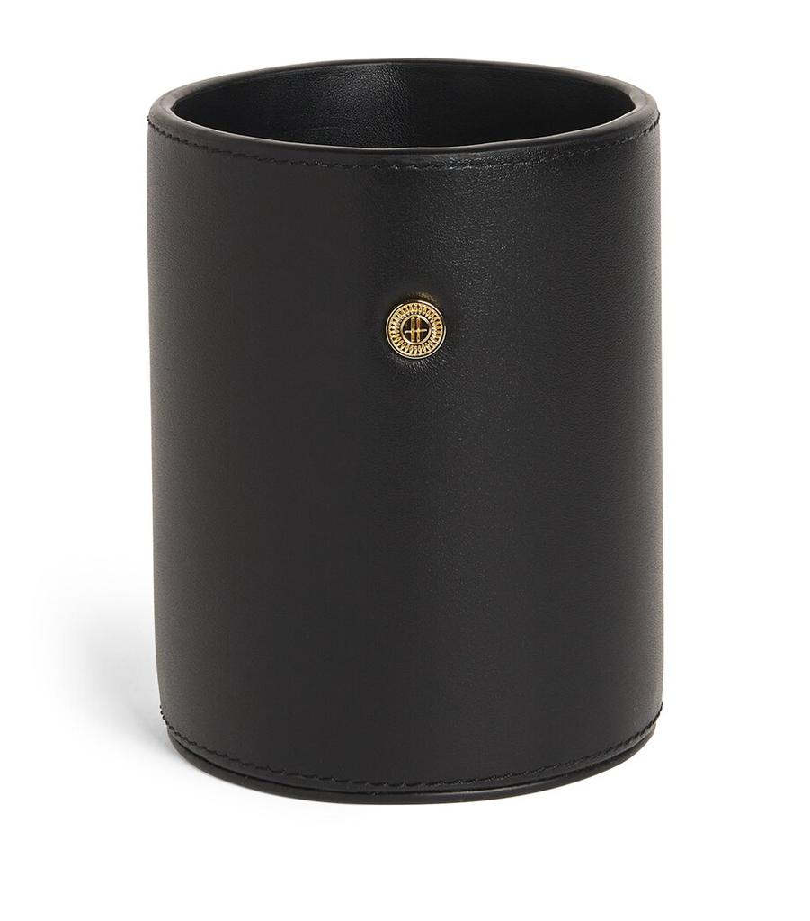 Harrods Leather Pen Pot