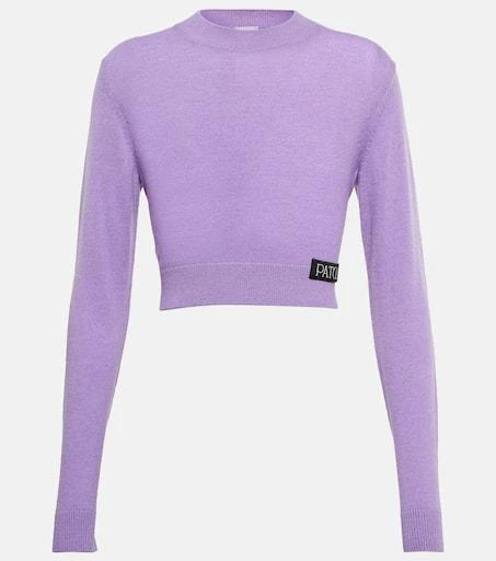 Cropped wool and cashmere sweater – On Sale Now with Up to 32% Off