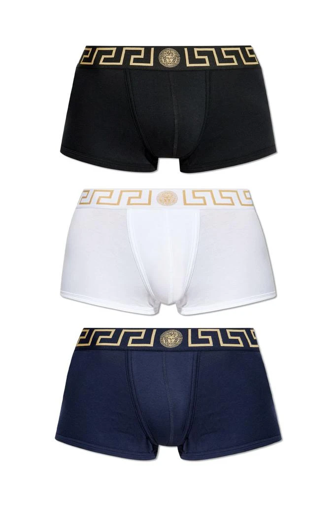 Versace Versace Greca-Border Three-Pack Boxer Briefs 1