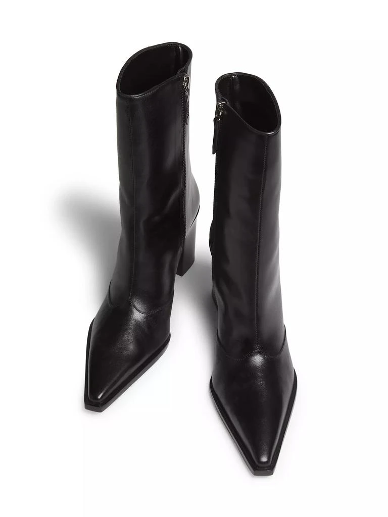 Schutz Raffaela 90MM Leather Booties 4