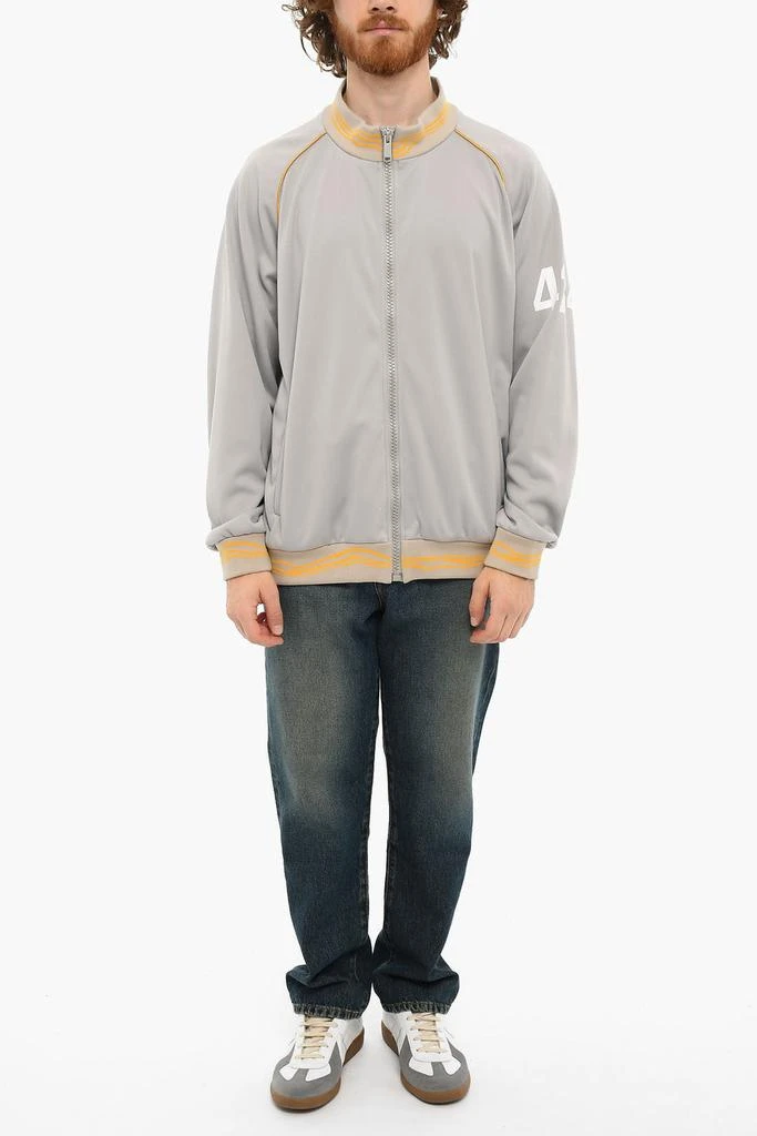 424 Logo Print Zipped Sweatshirt 4