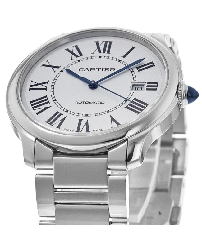 Cartier Cartier Ronde Must De Cartier 40mm Silver Dial Steel Men's Watch WSRN0035 2