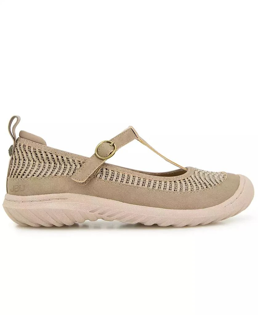 JBU Women's Summer Mary Jane Flat Shoe 2