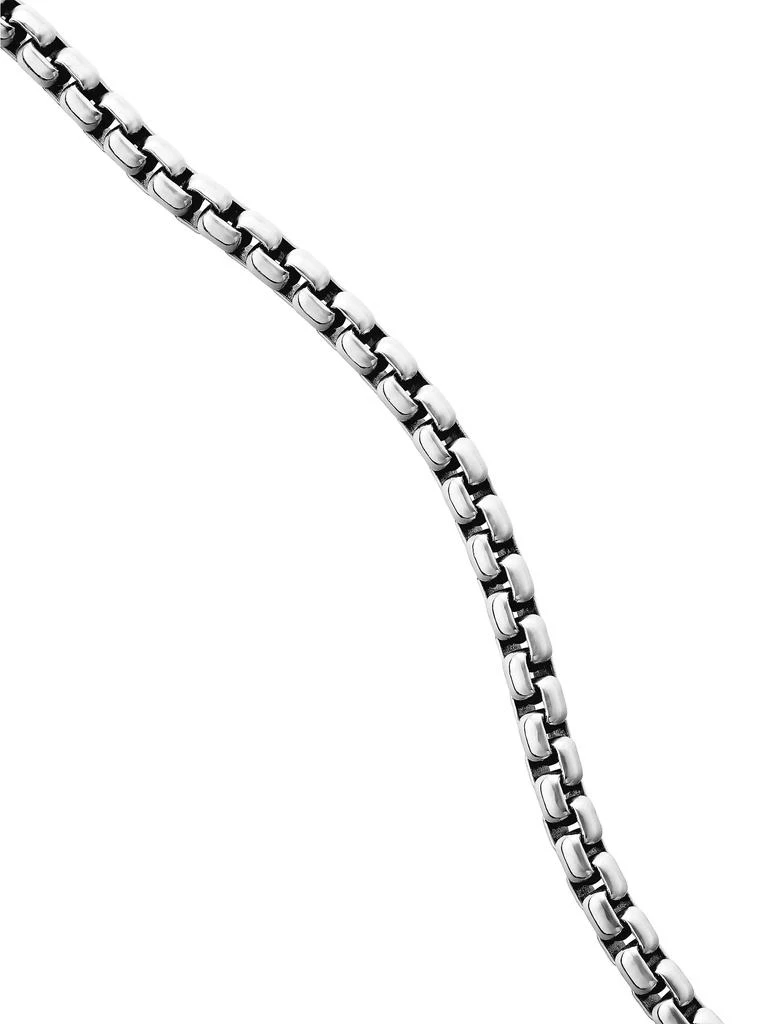 David Yurman Streamline® Cross Station Necklace with Pavé Black Diamonds 3