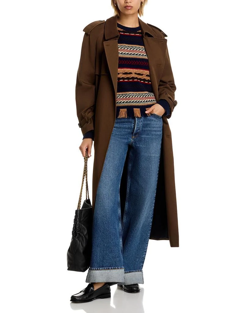 Guest in Residence Western Stripe Crewneck Sweater 2